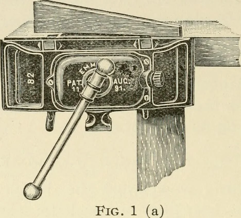 An illustration from Wood pattern-making; the fundamental principles and elementary practice of the art, 1906, leaf 183