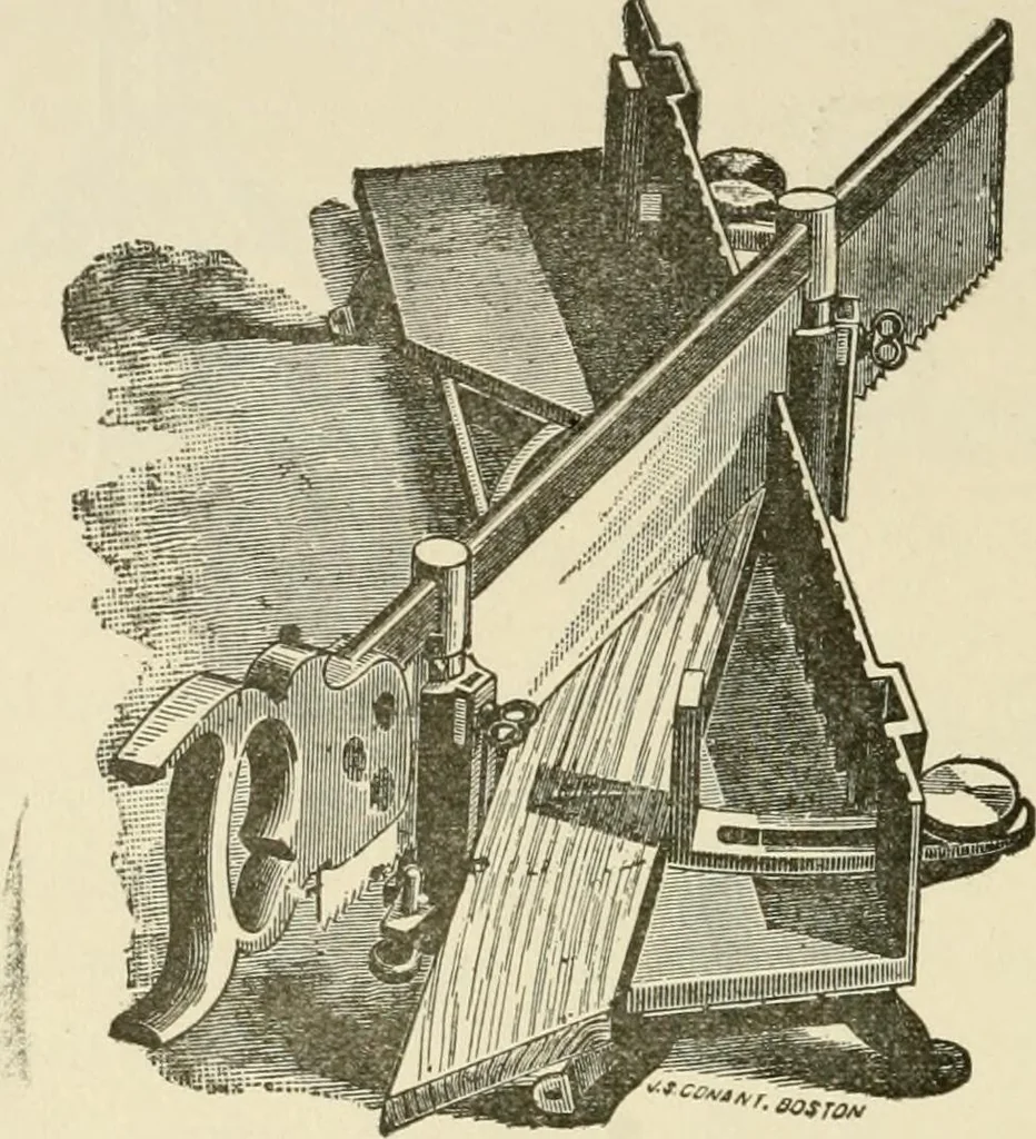 An illustration from Wood pattern-making; the fundamental principles and elementary practice of the art, 1906, leaf 201
