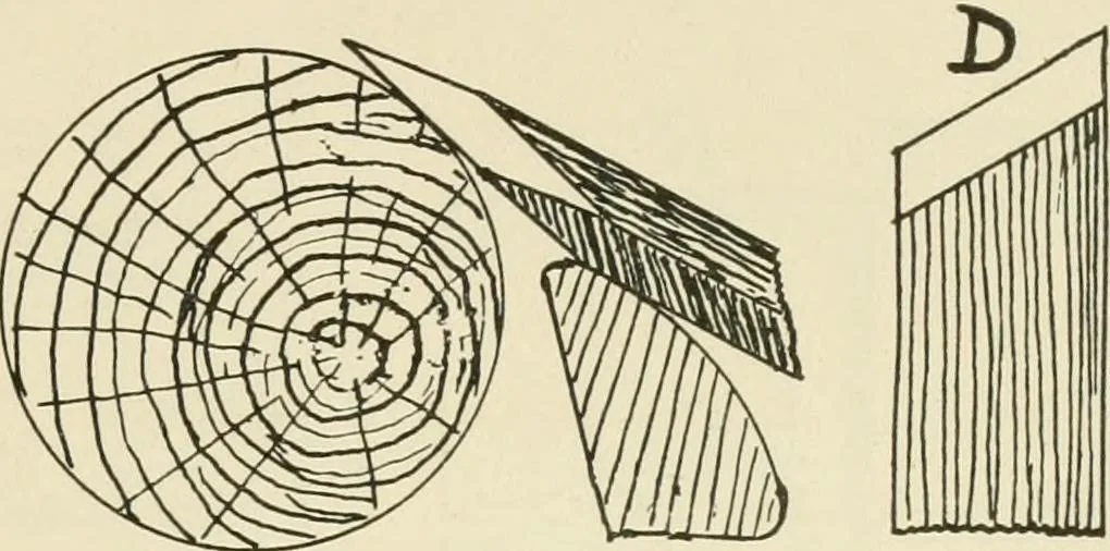 An illustration from Wood pattern-making; the fundamental principles and elementary practice of the art, 1906, leaf 222