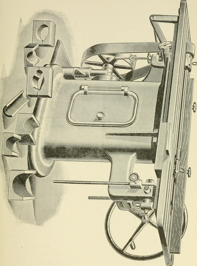 An illustration from Wood pattern-making; the fundamental principles and elementary practice of the art, 1906, leaf 60