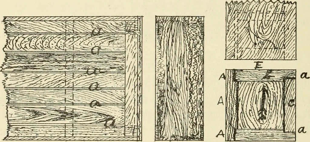 An illustration from Wood pattern-making; the fundamental principles and elementary practice of the art, 1906, leaf 73