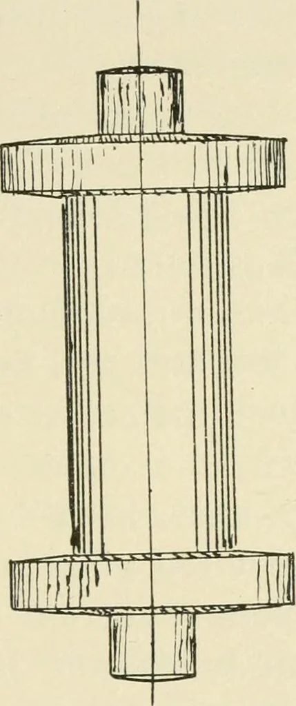 An illustration from Wood pattern-making; the fundamental principles and elementary practice of the art, 1906, leaf 92