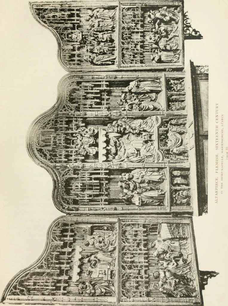 An illustration from Wood sculpture, 1911, leaf 138