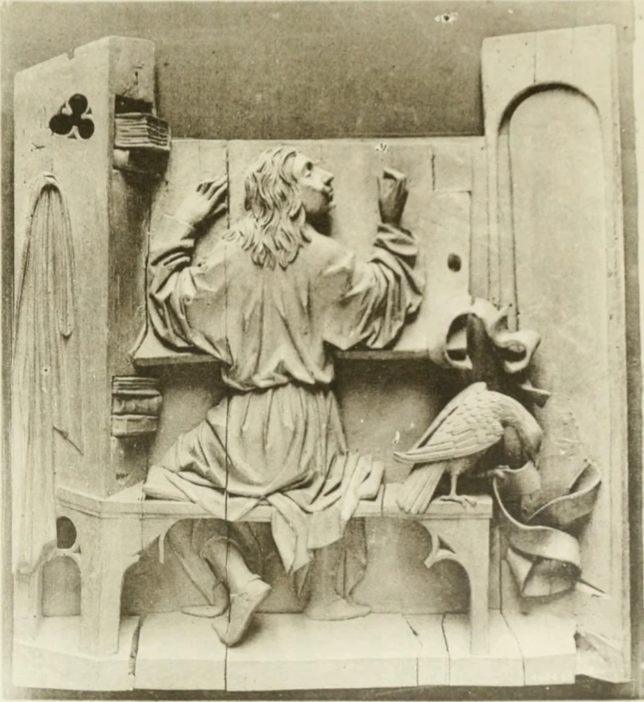 An illustration from Wood sculpture, 1911, leaf 198