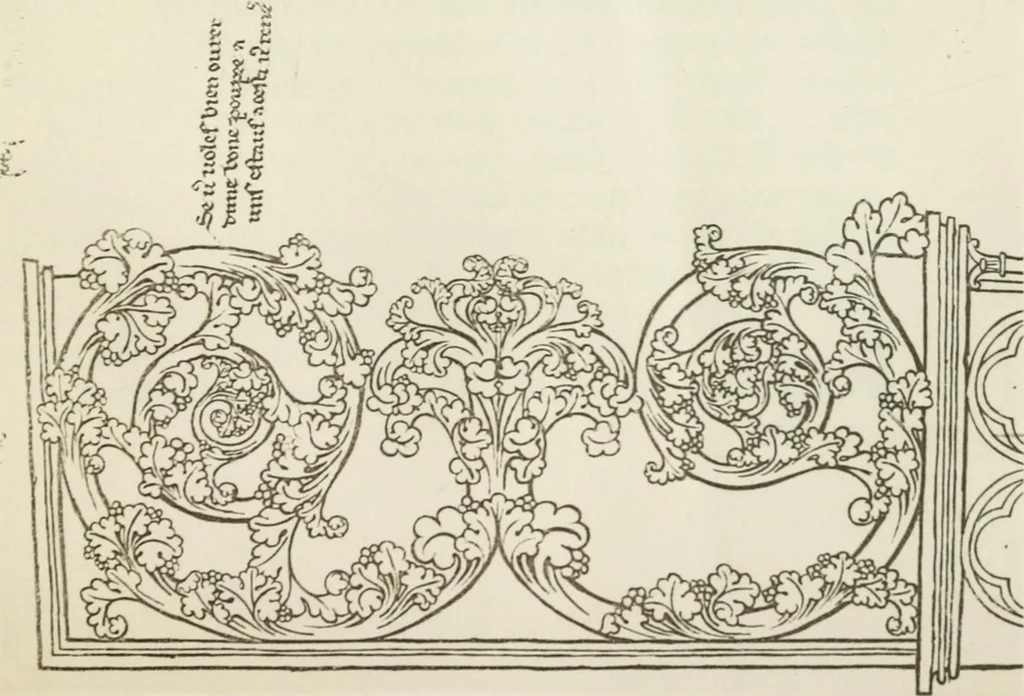 An illustration from Wood sculpture, 1911, leaf 492