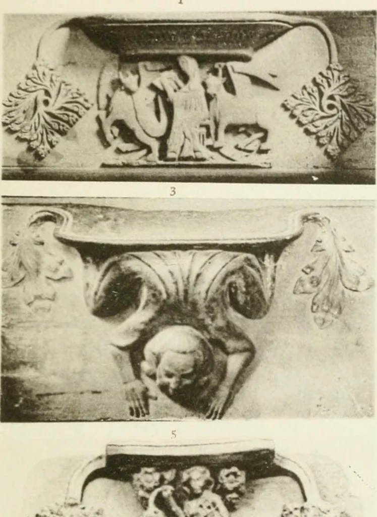 An illustration from Wood sculpture, 1911, leaf 512