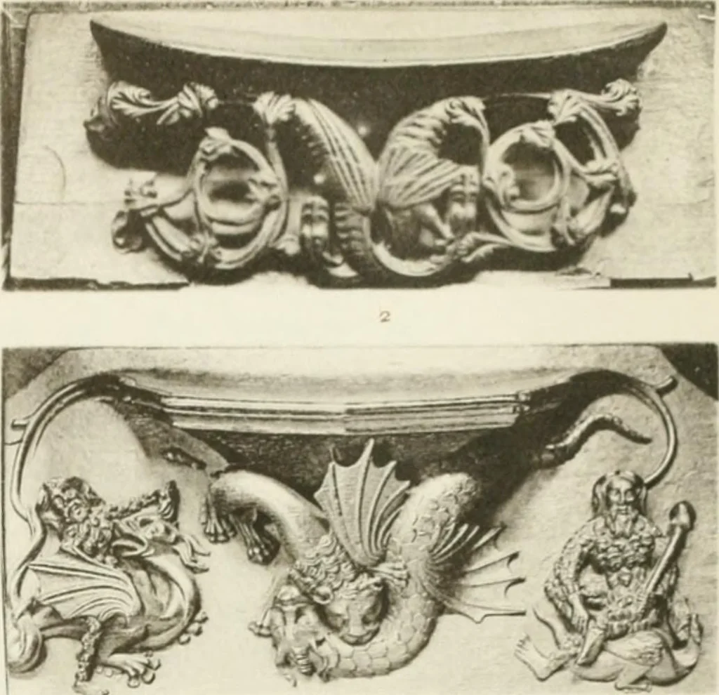An illustration from Wood sculpture, 1911, leaf 512