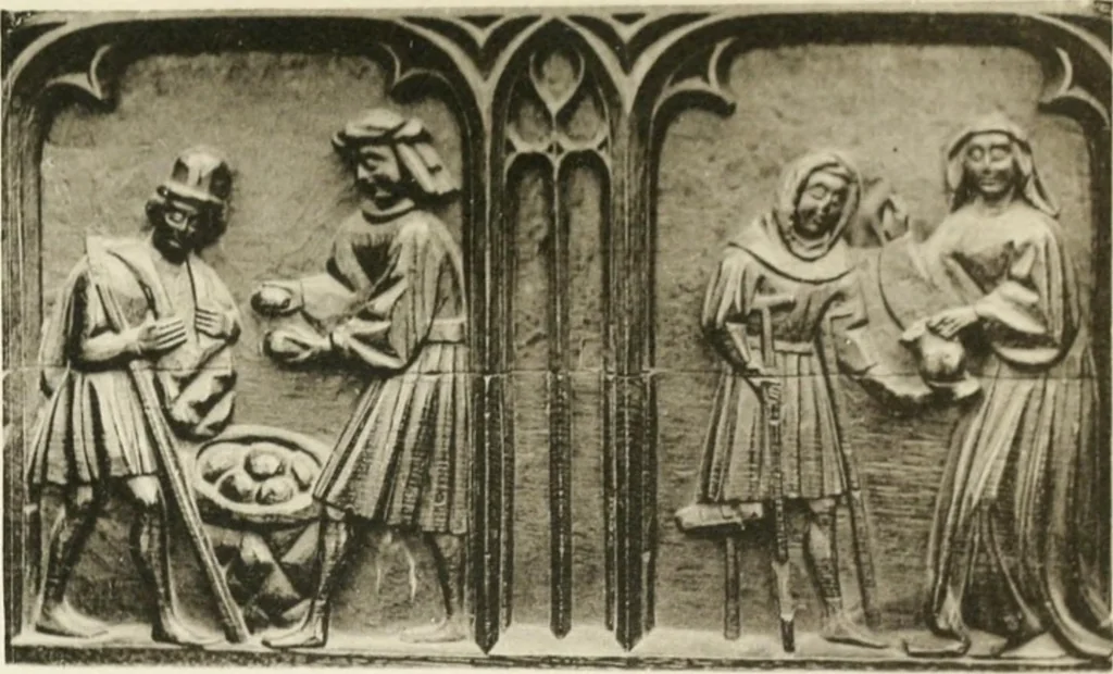 An illustration from Wood sculpture, 1911, leaf 518
