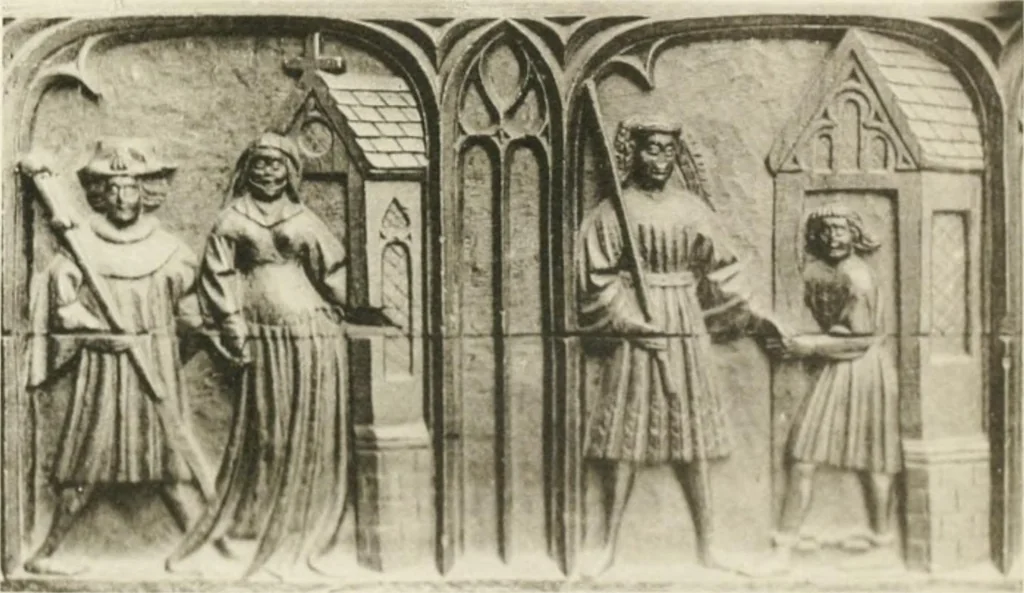 An illustration from Wood sculpture, 1911, leaf 518