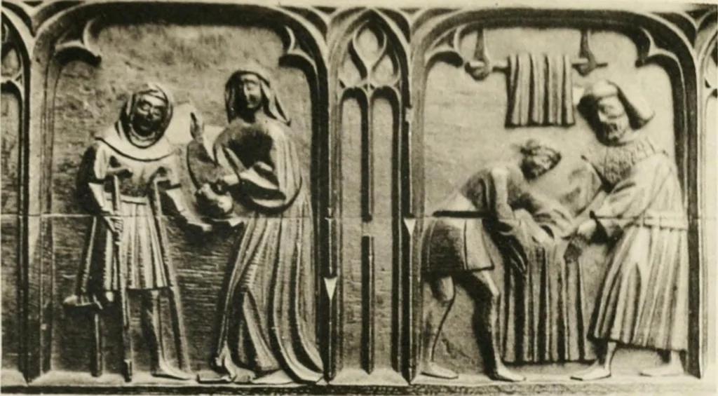 An illustration from Wood sculpture, 1911, leaf 518
