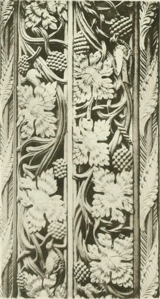 An illustration from Wood sculpture, 1911, leaf 557