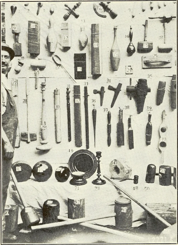 An illustration from Wood-using industries of Pennsylvania, 1914, leaf 121