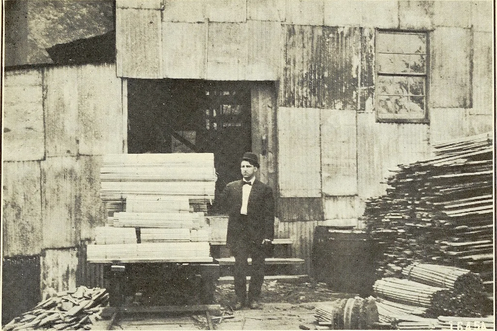 An illustration from Wood-using industries of Pennsylvania, 1914, leaf 86
