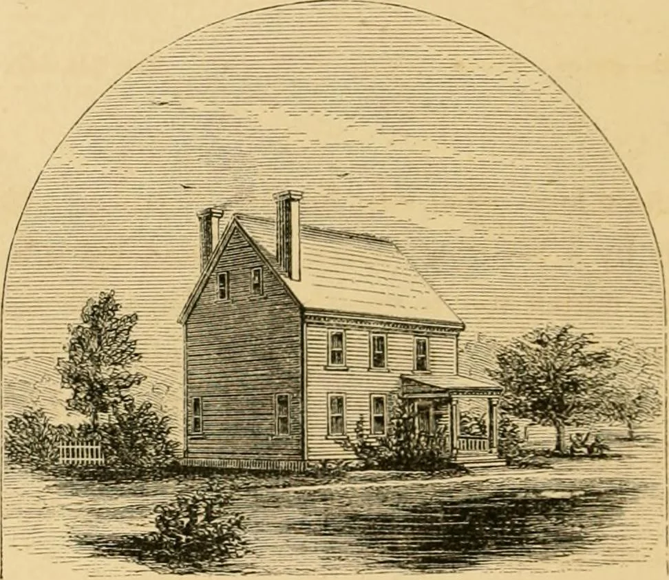 An illustration from Woodward's architecture and rural art : landscape gardening, and rural art, 1867, leaf 101