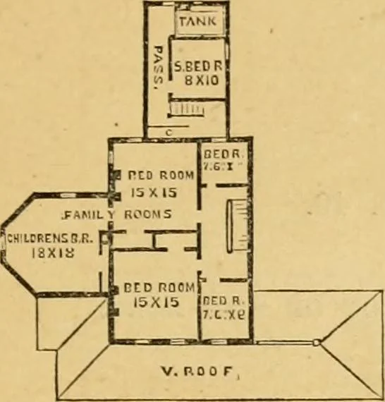 An illustration from Woodward's architecture and rural art : landscape gardening, and rural art, 1867, leaf 104