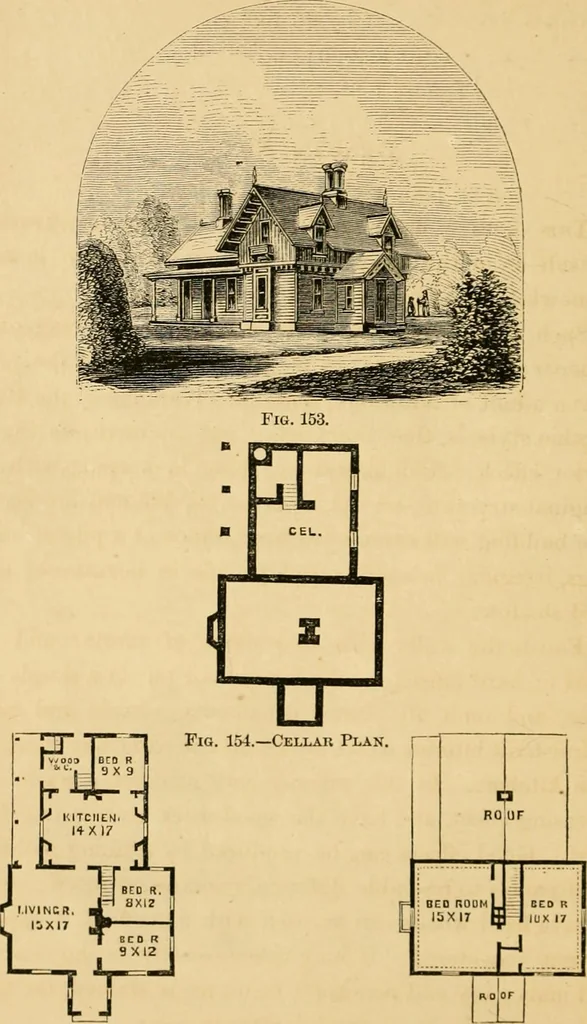 An illustration from Woodward's architecture and rural art : landscape gardening, and rural art, 1867, leaf 109