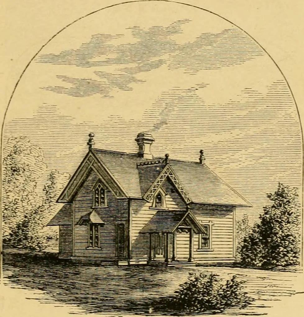 An illustration from Woodward's architecture and rural art : landscape gardening, and rural art, 1867, leaf 114