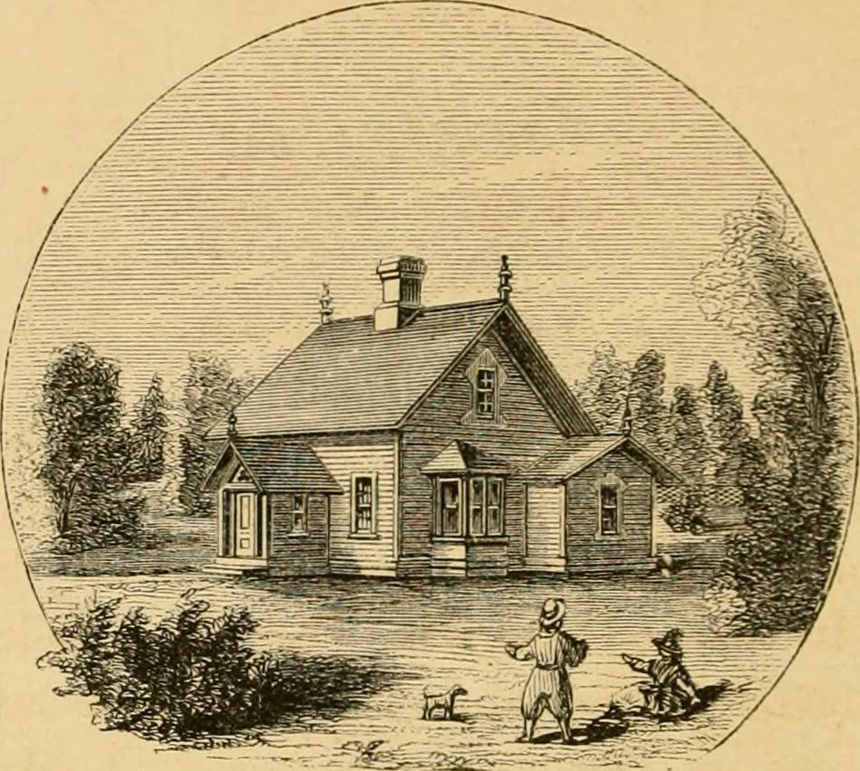 An illustration from Woodward's architecture and rural art : landscape gardening, and rural art, 1867, leaf 115