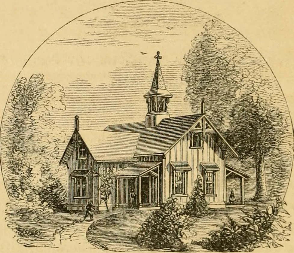 An illustration from Woodward's architecture and rural art : landscape gardening, and rural art, 1867, leaf 119