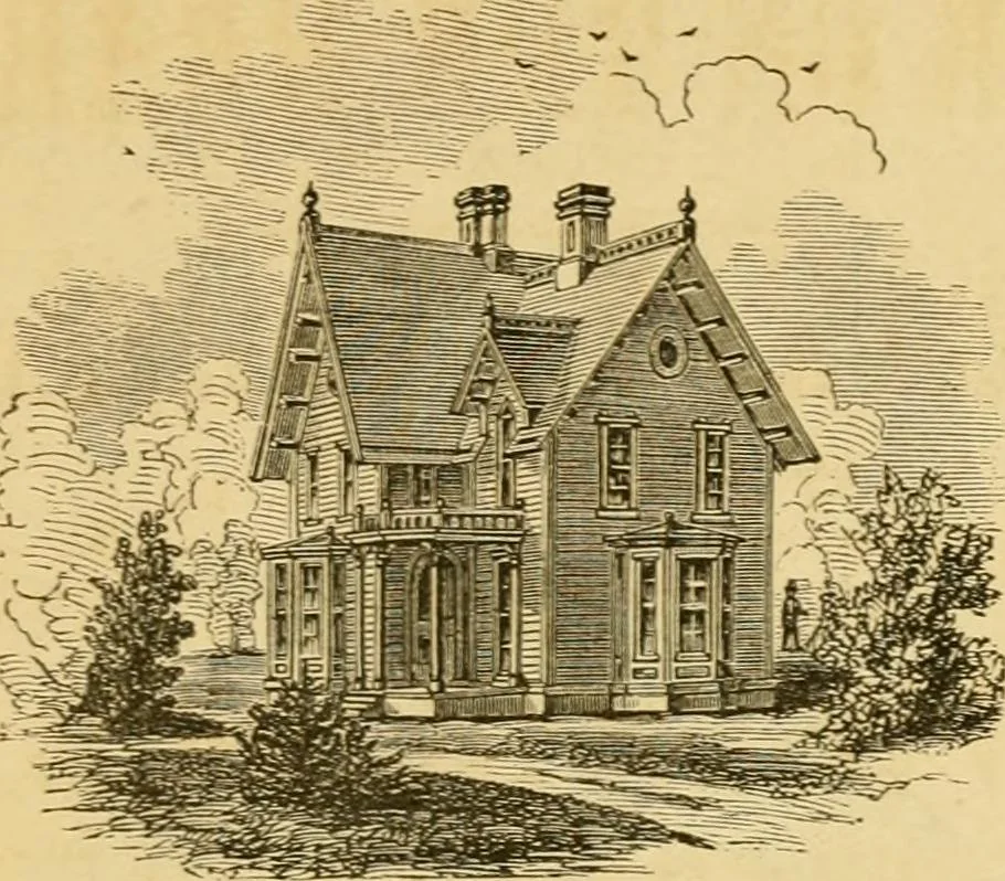 An illustration from Woodward's architecture and rural art : landscape gardening, and rural art, 1867, leaf 130