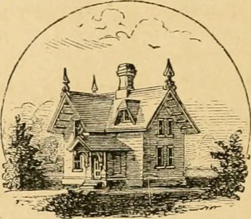 An illustration from Woodward's architecture and rural art : landscape gardening, and rural art, 1867, leaf 17
