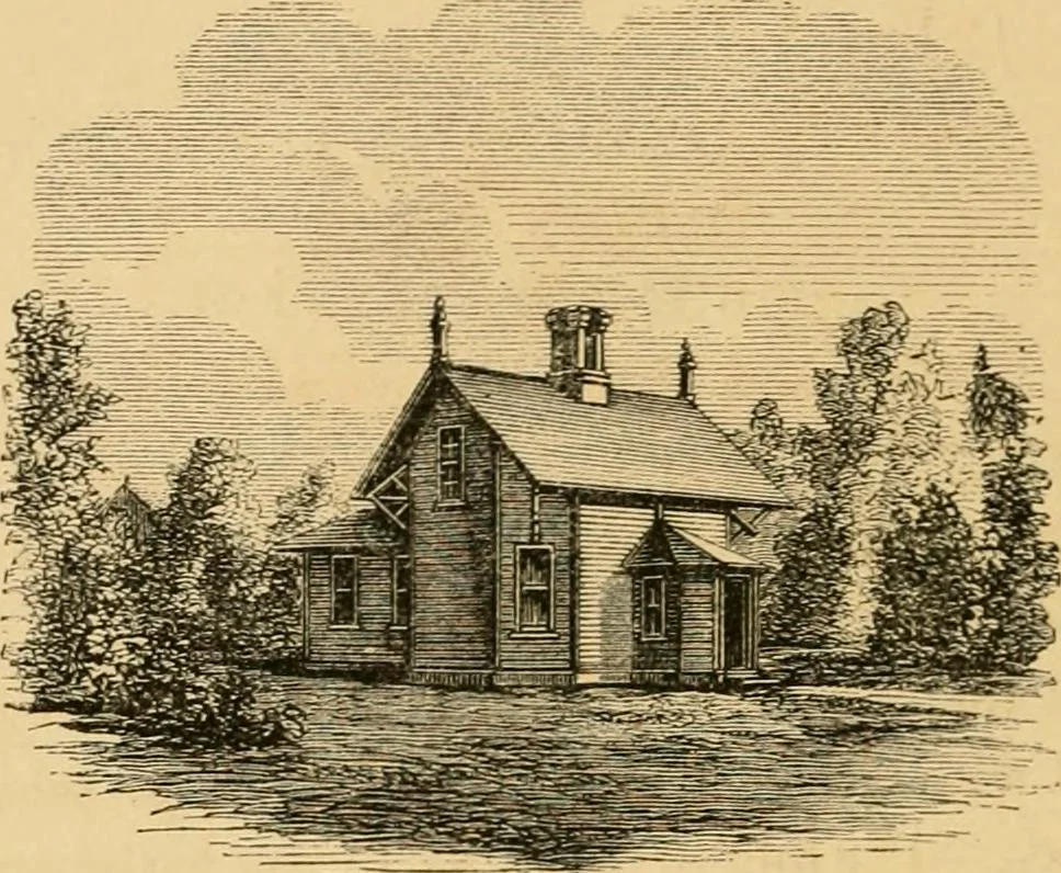 An illustration from Woodward's architecture and rural art : landscape gardening, and rural art, 1867, leaf 19