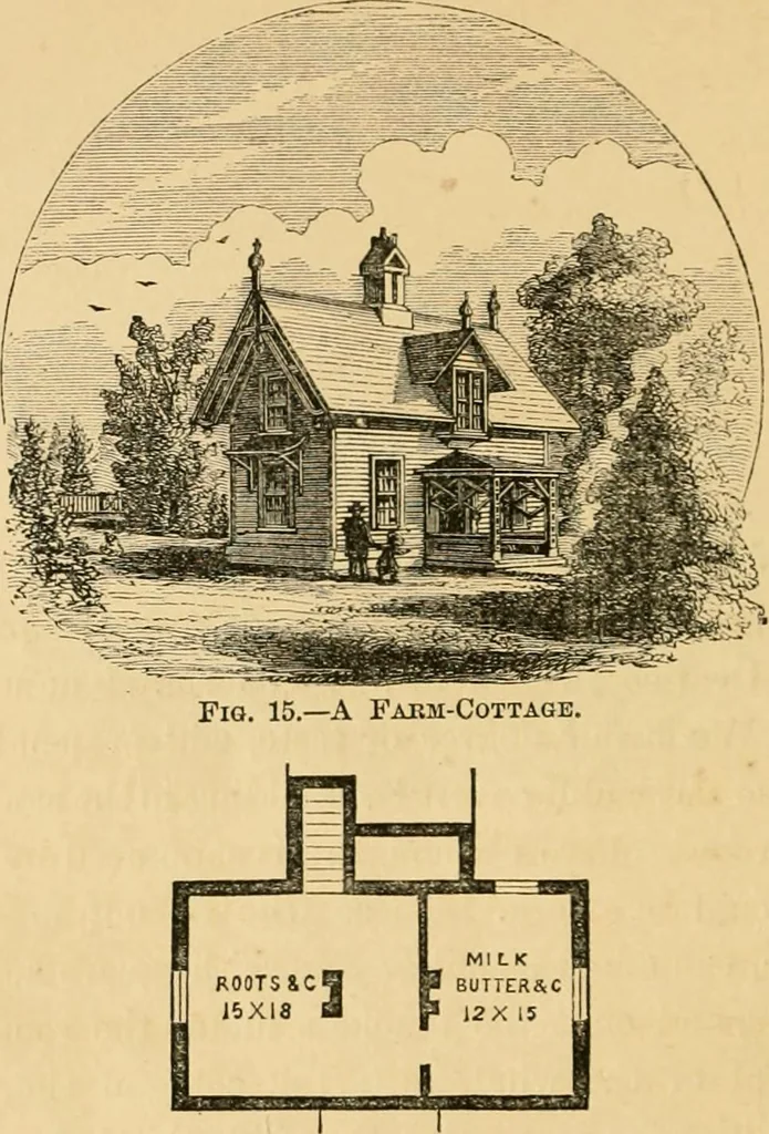 An illustration from Woodward's architecture and rural art : landscape gardening, and rural art, 1867, leaf 21