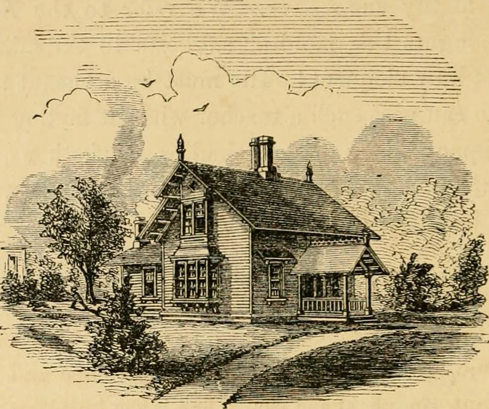 An illustration from Woodward's architecture and rural art : landscape gardening, and rural art, 1867, leaf 29