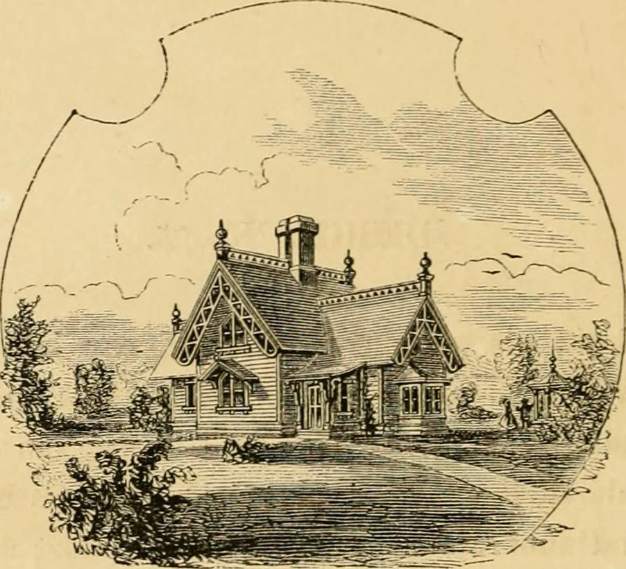 An illustration from Woodward's architecture and rural art : landscape gardening, and rural art, 1867, leaf 67