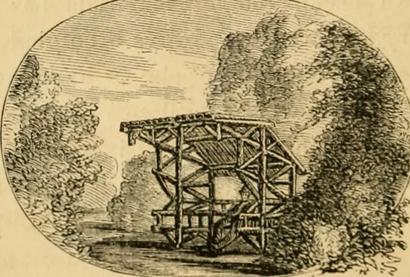 An illustration from Woodward's architecture and rural art : landscape gardening, and rural art, 1867, leaf 71