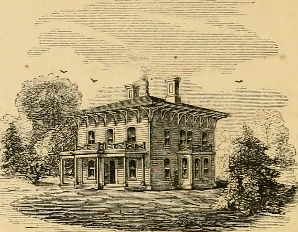 An illustration from Woodward's architecture and rural art : landscape gardening, and rural art, 1867, leaf 87