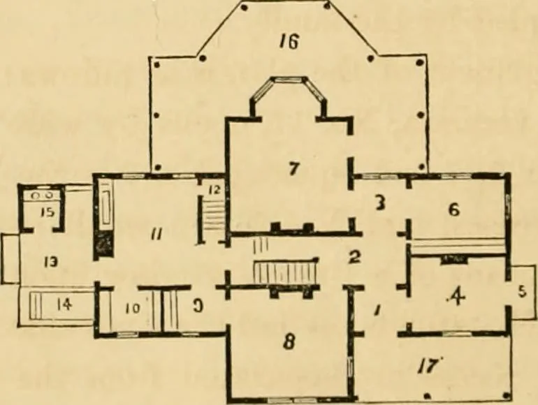An illustration from Woodward's architecture and rural art : landscape gardening, and rural art, 1867, leaf 89