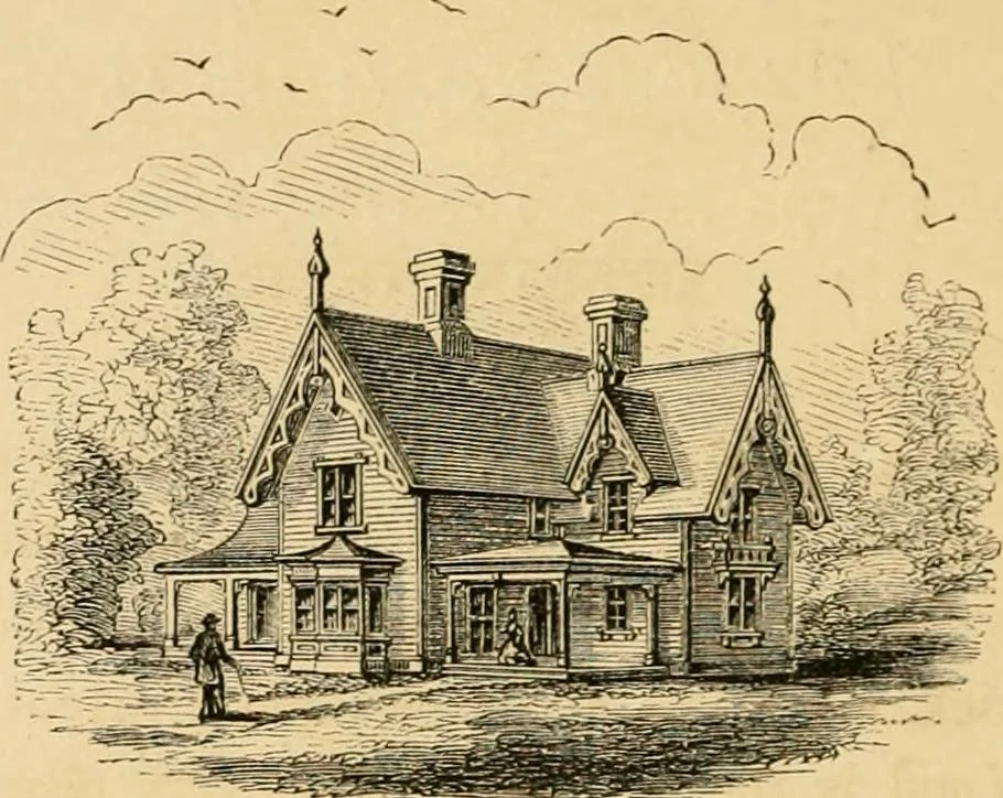 An illustration from Woodward's architecture and rural art : landscape gardening, and rural art, 1867, leaf 95