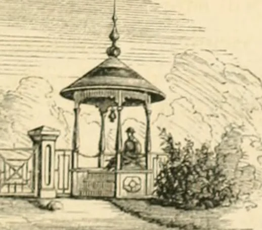 An illustration from Woodward's architecture, landscape gardening, and rural art. no. I.--1867 [-no. II.--1868], 1872, leaf 108