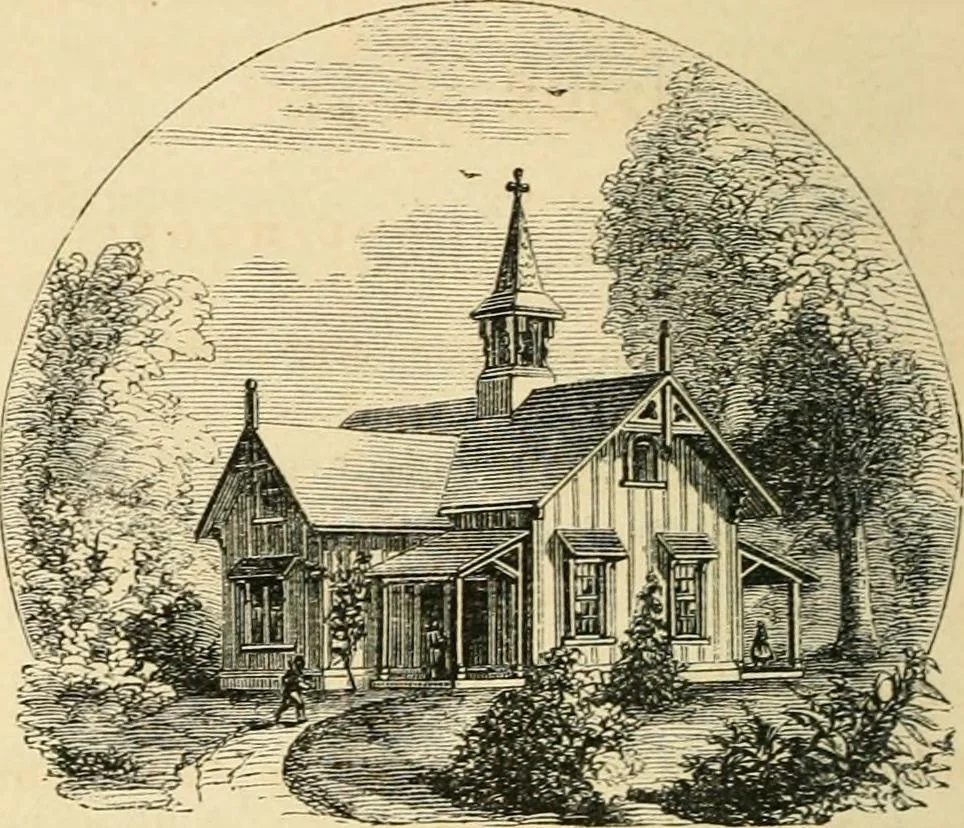 An illustration from Woodward's architecture, landscape gardening, and rural art. no. I.--1867 [-no. II.--1868], 1872, leaf 119