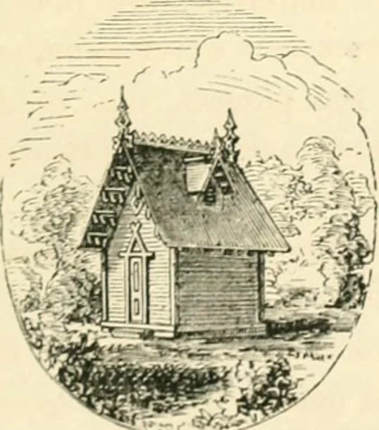 An illustration from Woodward's architecture, landscape gardening, and rural art. no. I.--1867 [-no. II.--1868], 1872, leaf 14
