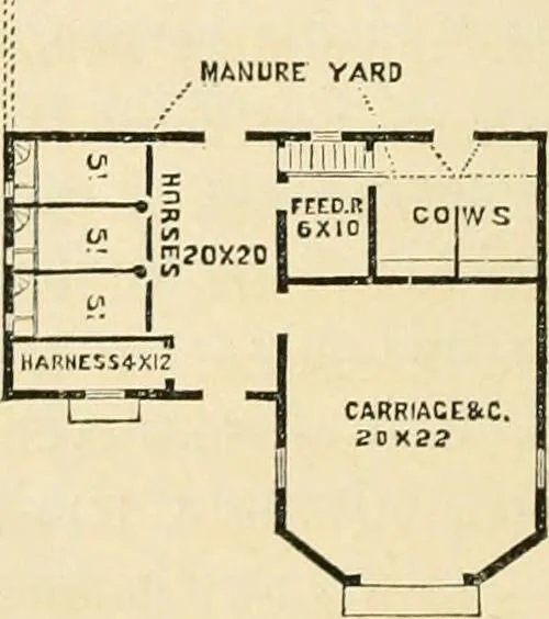An illustration from Woodward's architecture, landscape gardening, and rural art. no. I.--1867 [-no. II.--1868], 1872, leaf 45