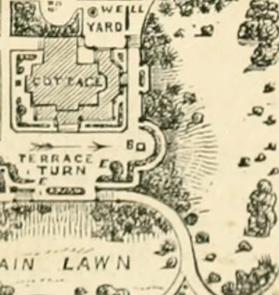 An illustration from Woodward's architecture, landscape gardening, and rural art. no. I.--1867 [-no. II.--1868], 1872, leaf 54