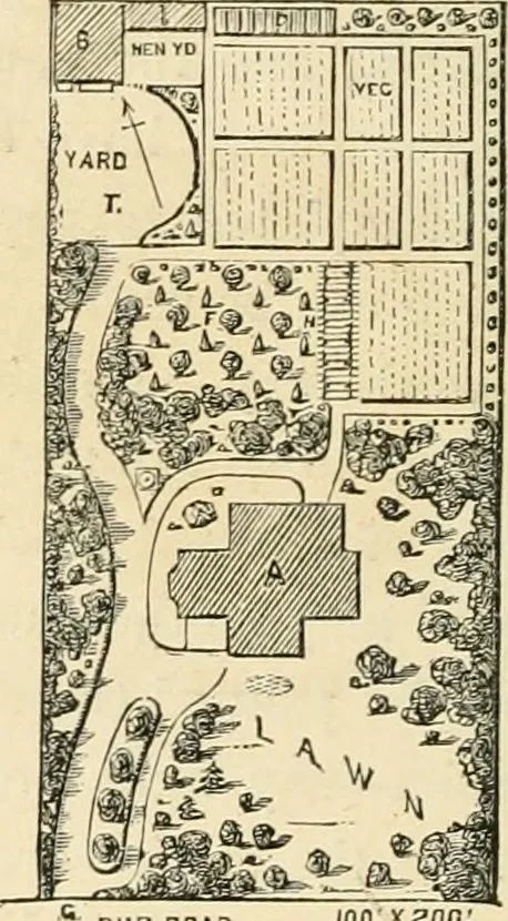 An illustration from Woodward's architecture, landscape gardening, and rural art. no. I.--1867 [-no. II.--1868], 1872, leaf 81