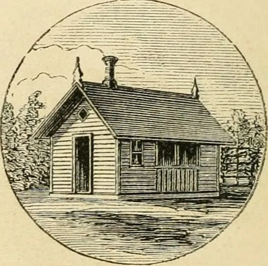 An illustration from Woodward's architecture, landscape gardening, and rural art. no. I.--1867 [-no. II.--1868], 1872, leaf 83