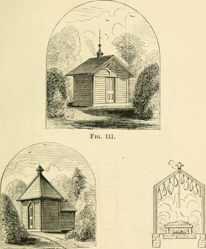 An illustration from Woodward's architecture, landscape gardening, and rural art. no. I.--1867 [-no. II.--1868], 1872, leaf 84