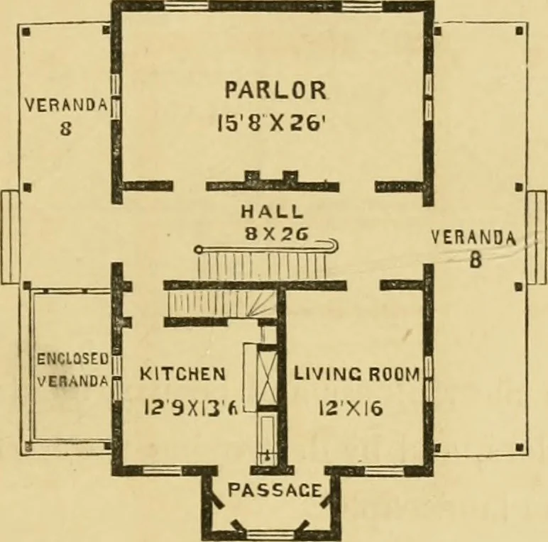 An illustration from Woodward's country homes, 1865, leaf 100