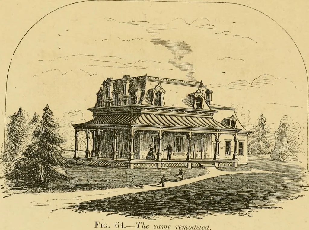 An illustration from Woodward's country homes, 1865, leaf 106