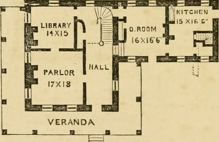 An illustration from Woodward's country homes, 1865, leaf 107