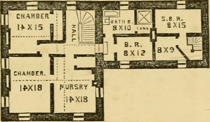 An illustration from Woodward's country homes, 1865, leaf 108