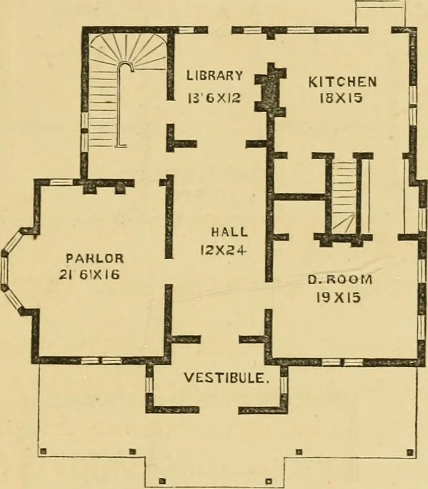 An illustration from Woodward's country homes, 1865, leaf 114