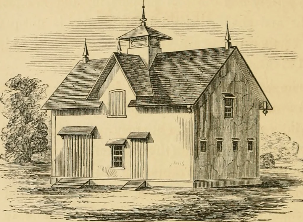 An illustration from Woodward's country homes, 1865, leaf 117