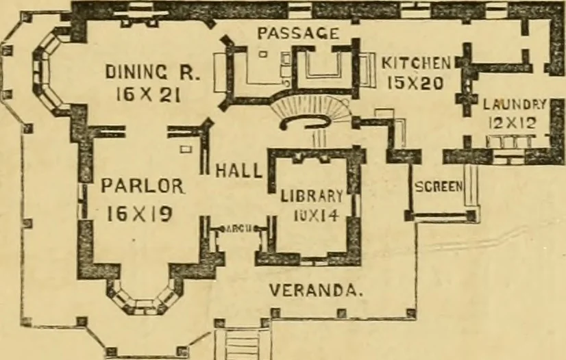 An illustration from Woodward's country homes, 1865, leaf 122