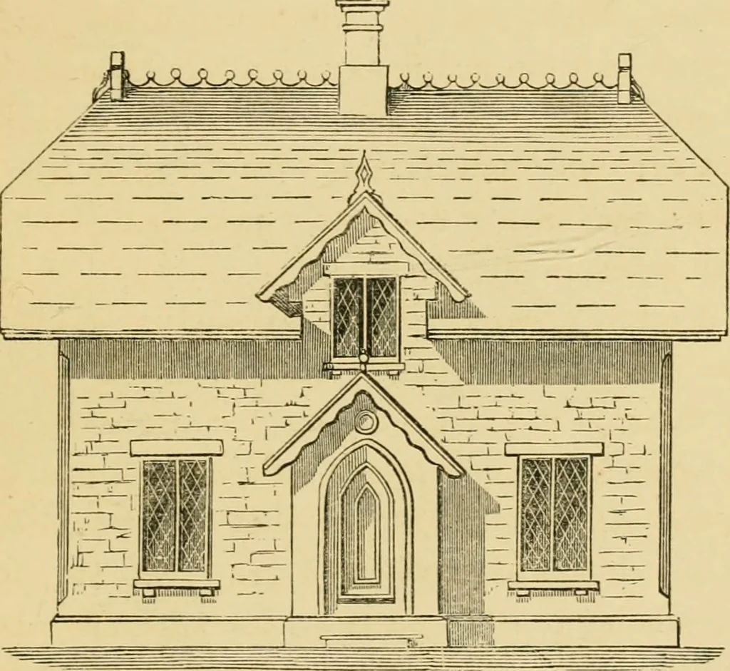 An illustration from Woodward's country homes, 1865, leaf 30