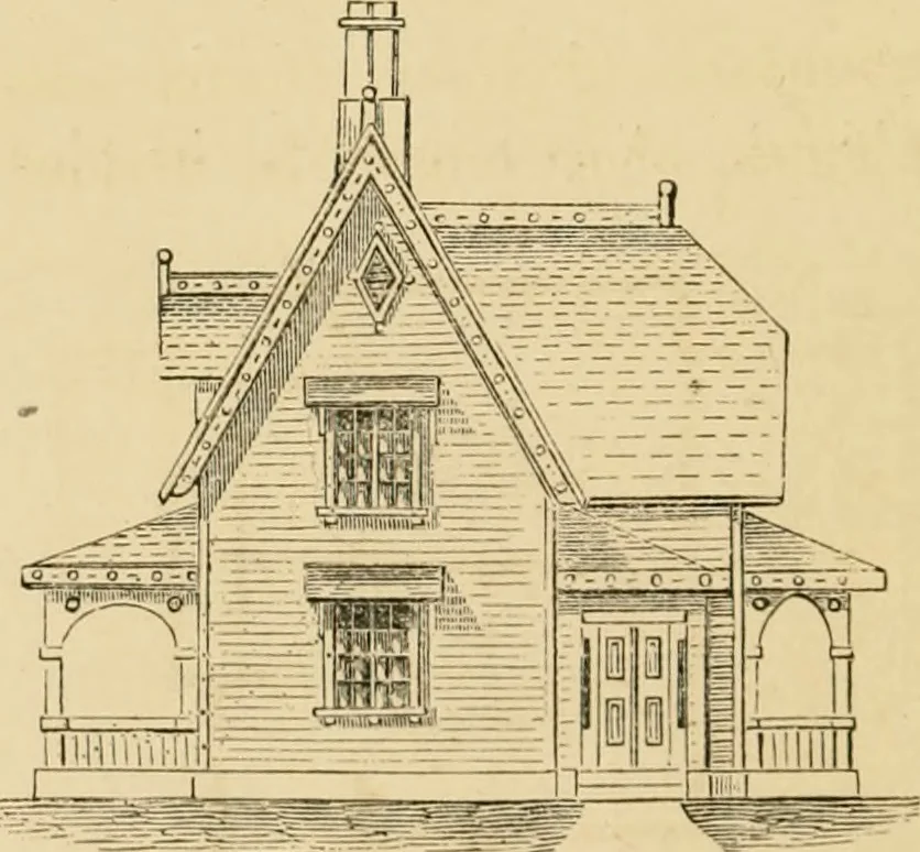 An illustration from Woodward's country homes, 1865, leaf 33